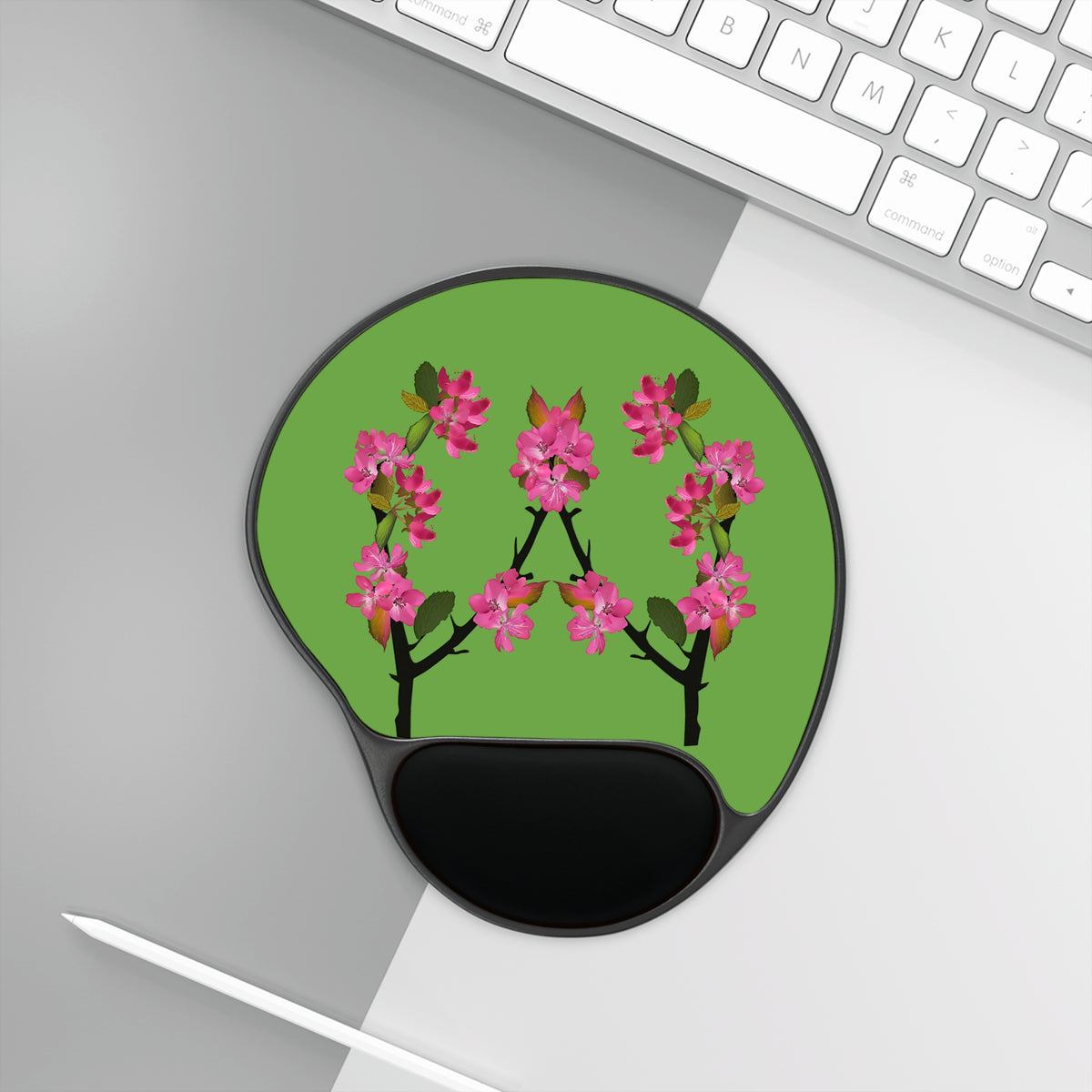 Spring Harmony Mouse Pad With Wrist Rest