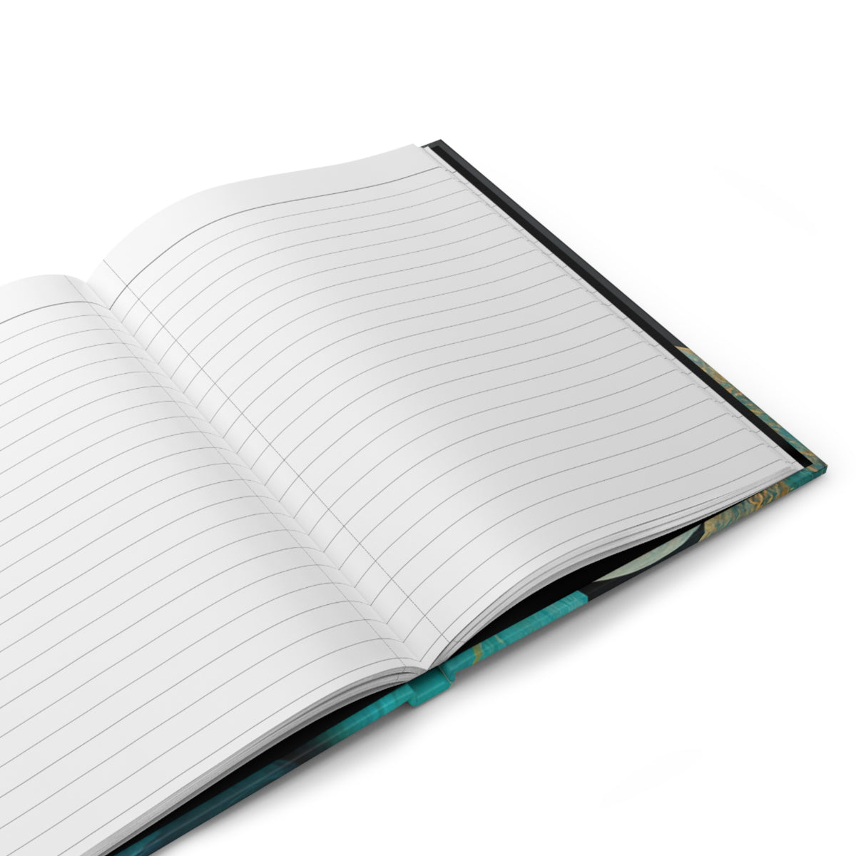 Aqua Elegance Hardcover Journal