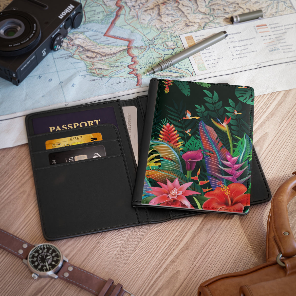 Tropical Bliss Passport Cover