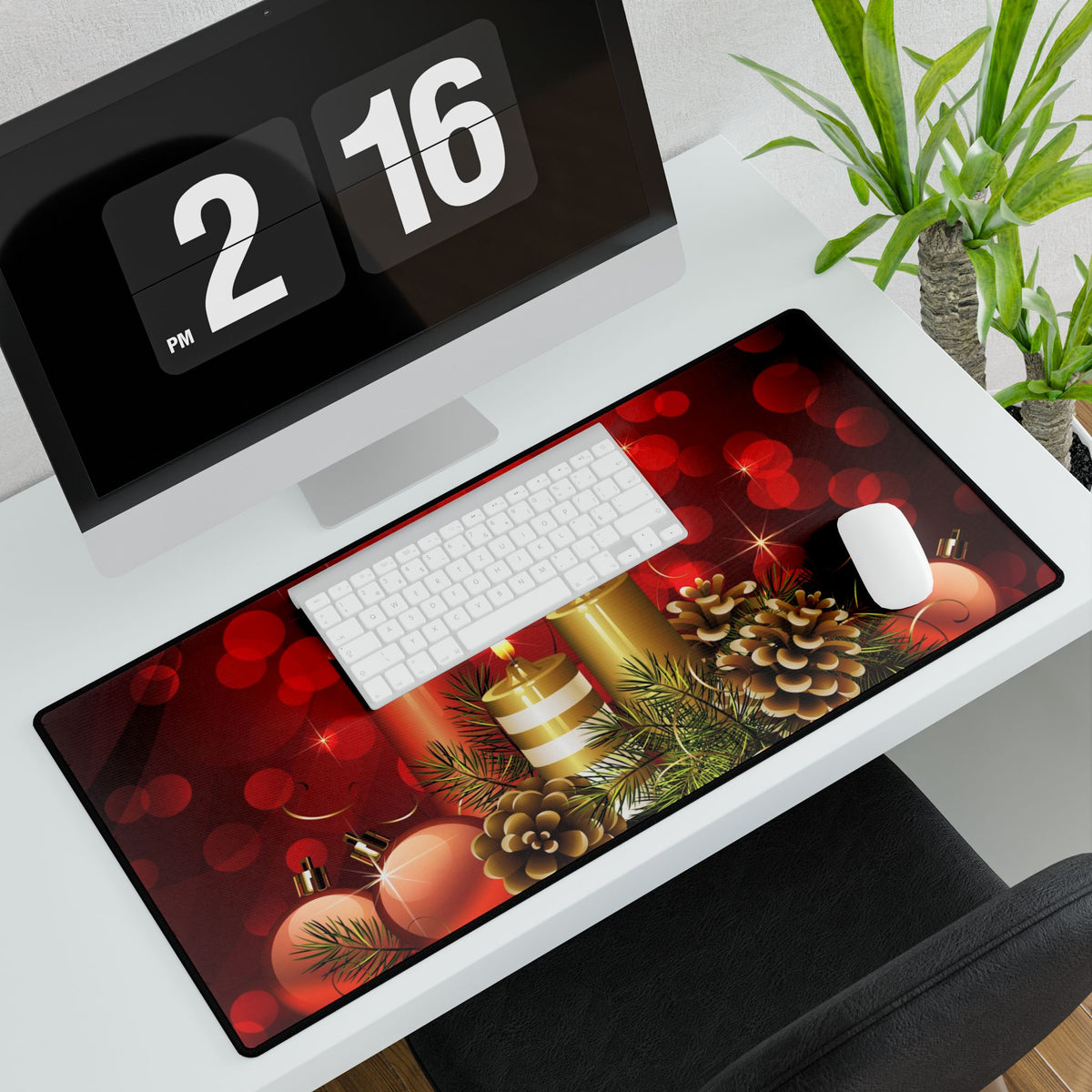 Beautiful Christmas Desk Mat
