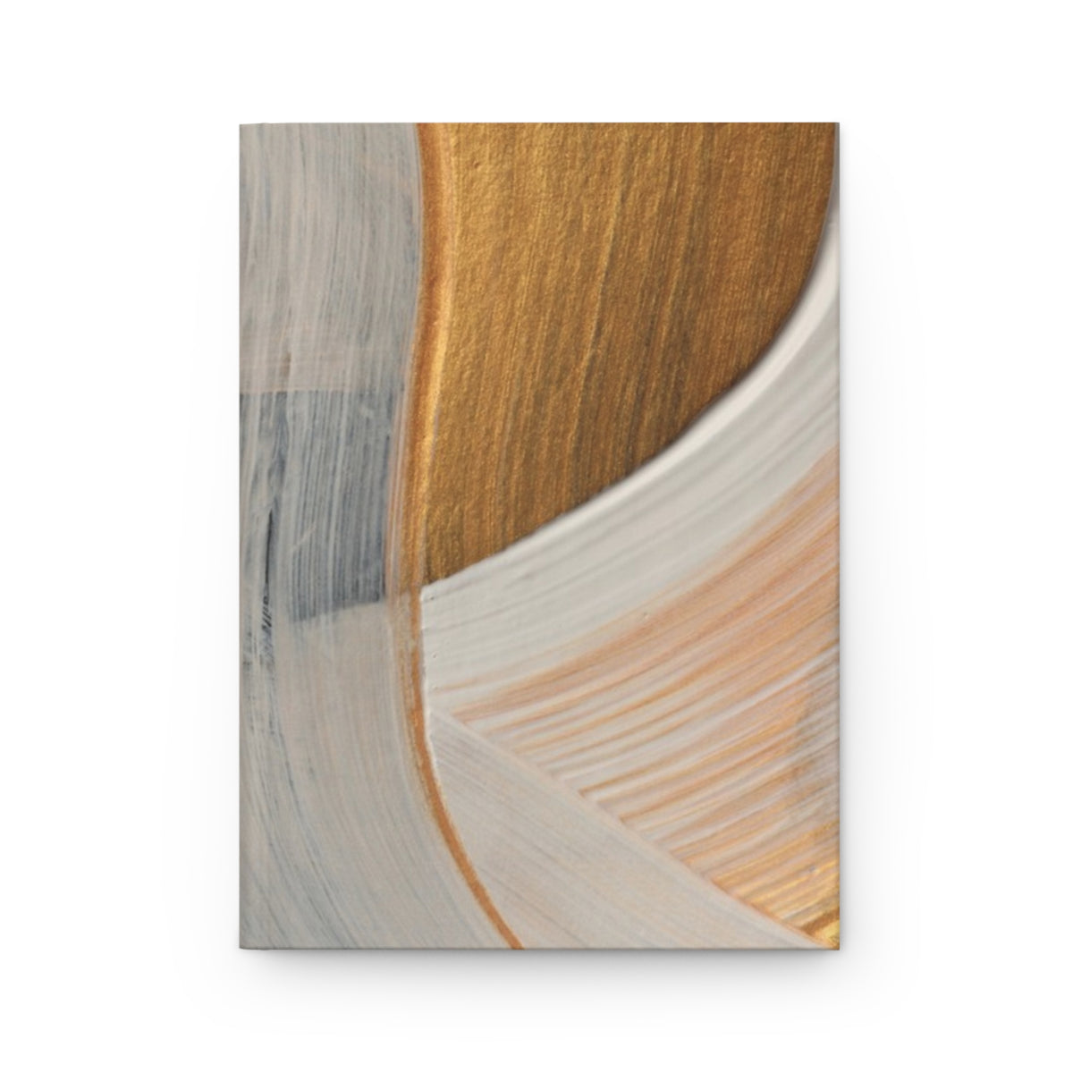 Gold Brush Hardcover Journal