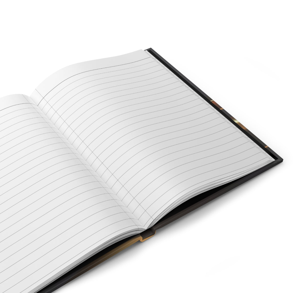 Gold Swirl Hardcover Journal