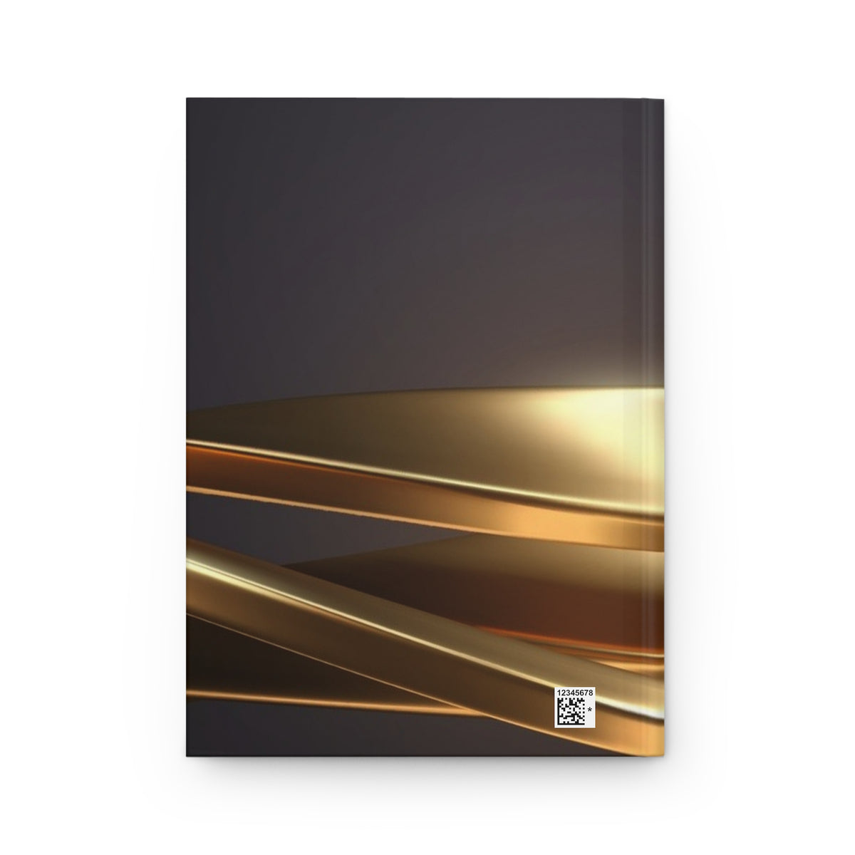 Gold Swirl Hardcover Journal