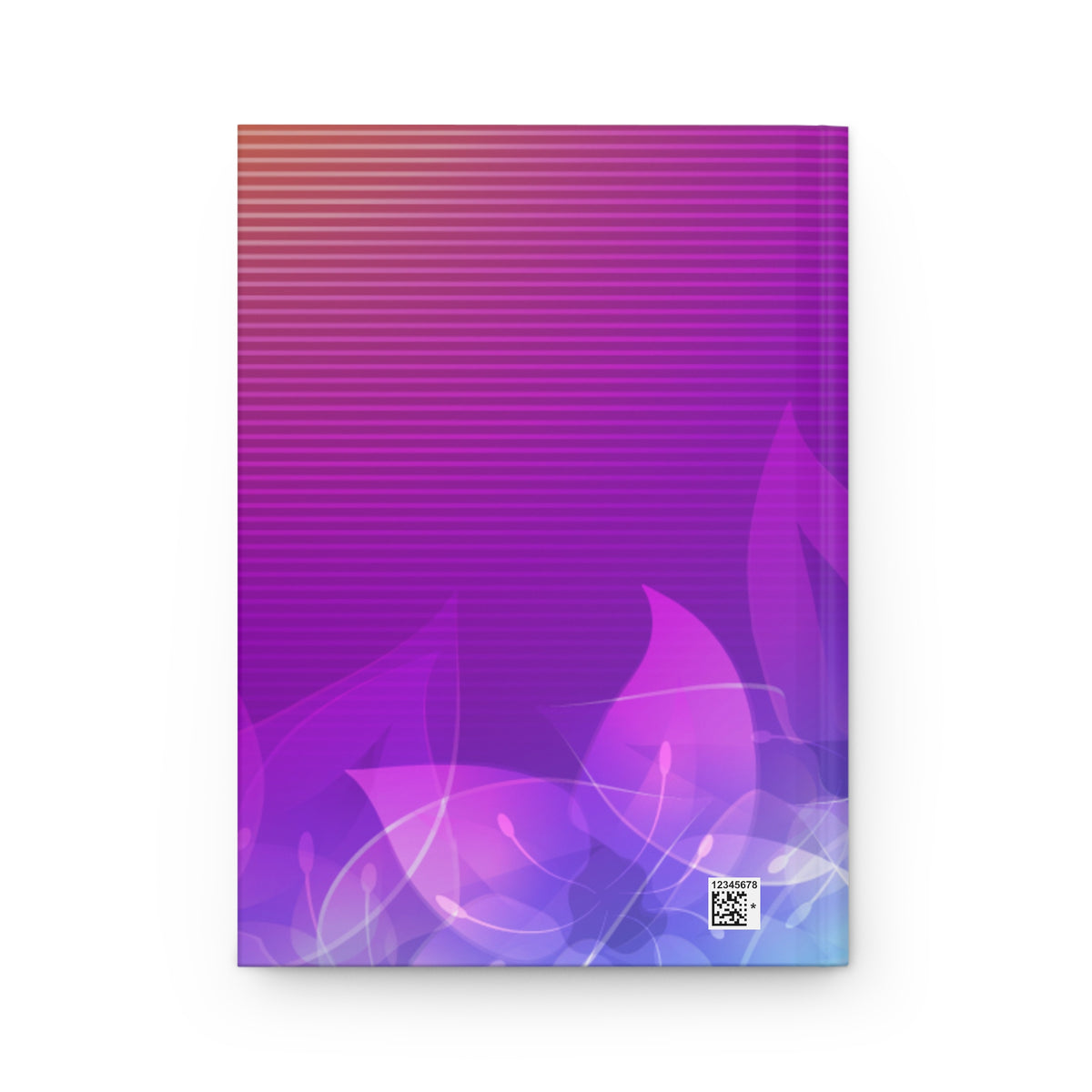 Pink and Aqua Floral Hardcover Journal