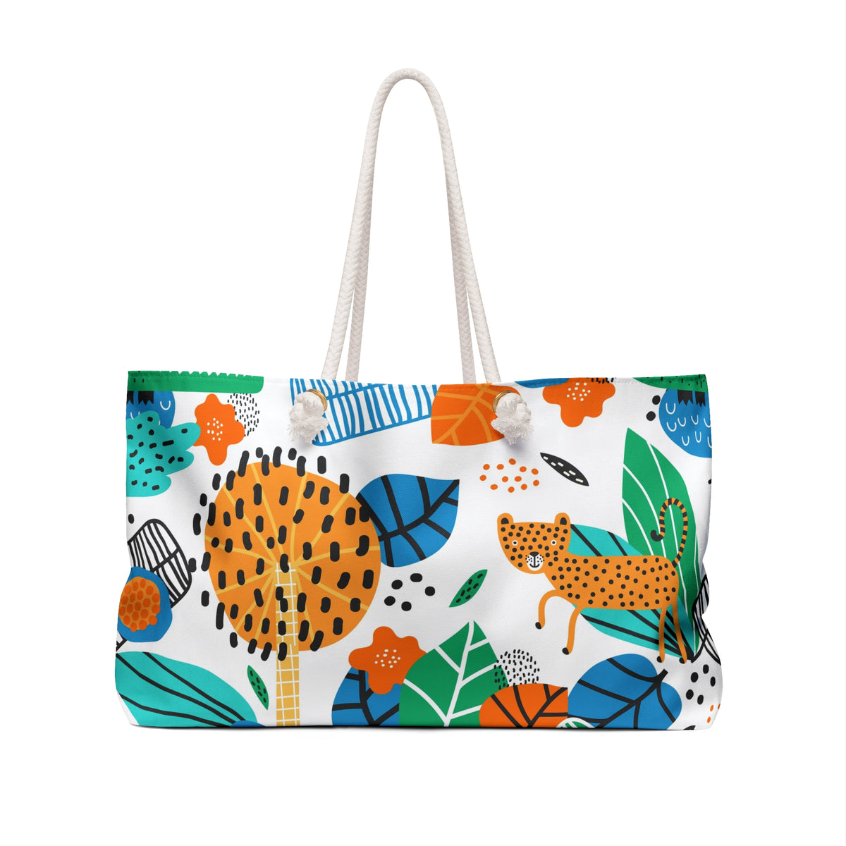 Whimsy Wanderer Tiger Weekender Bag
