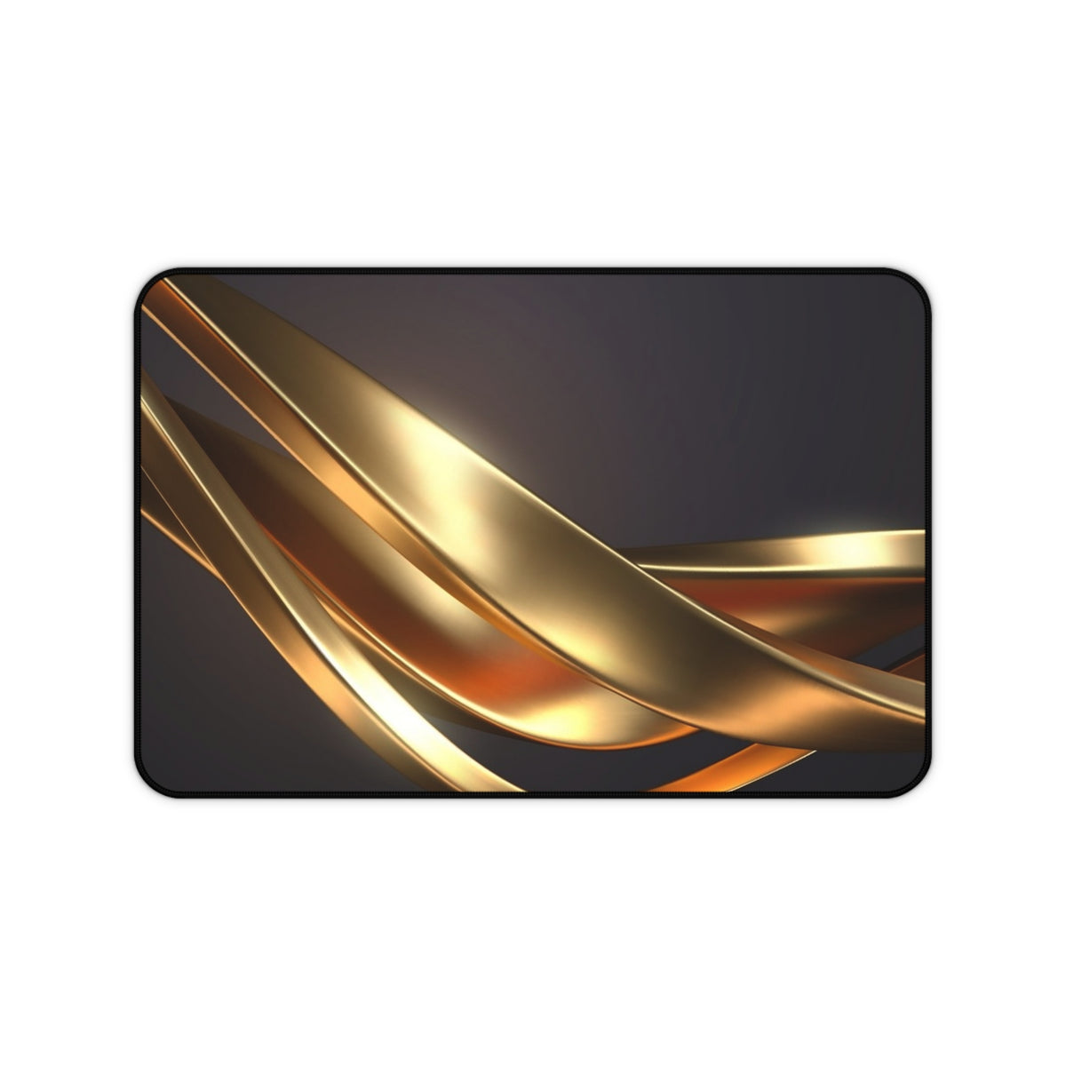 Gold Swirl Desk Mat