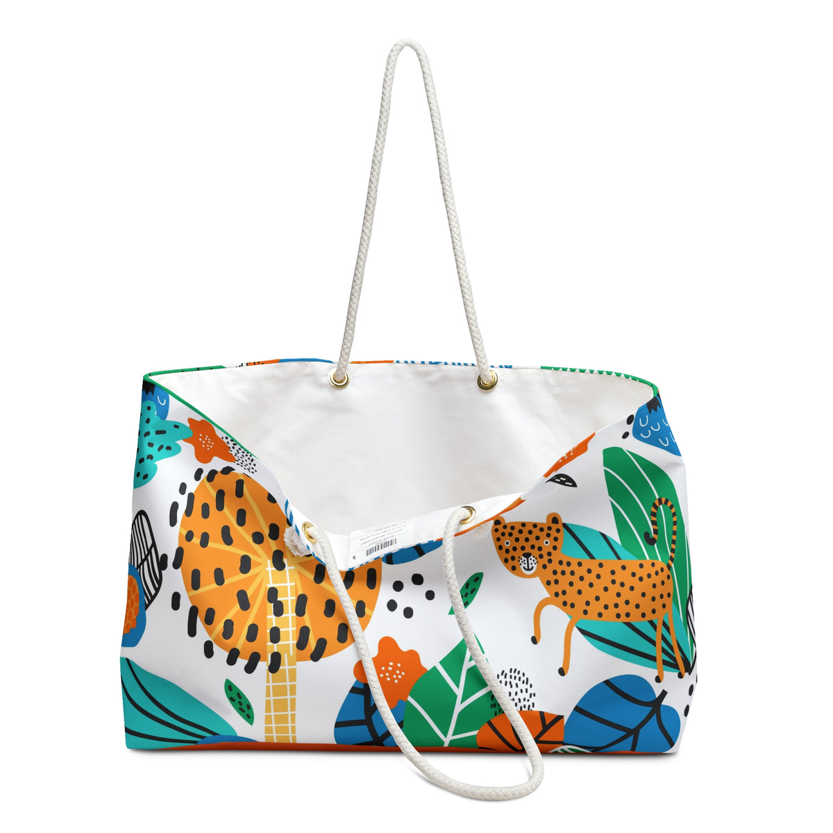 Whimsy Wanderer Tiger Weekender Bag