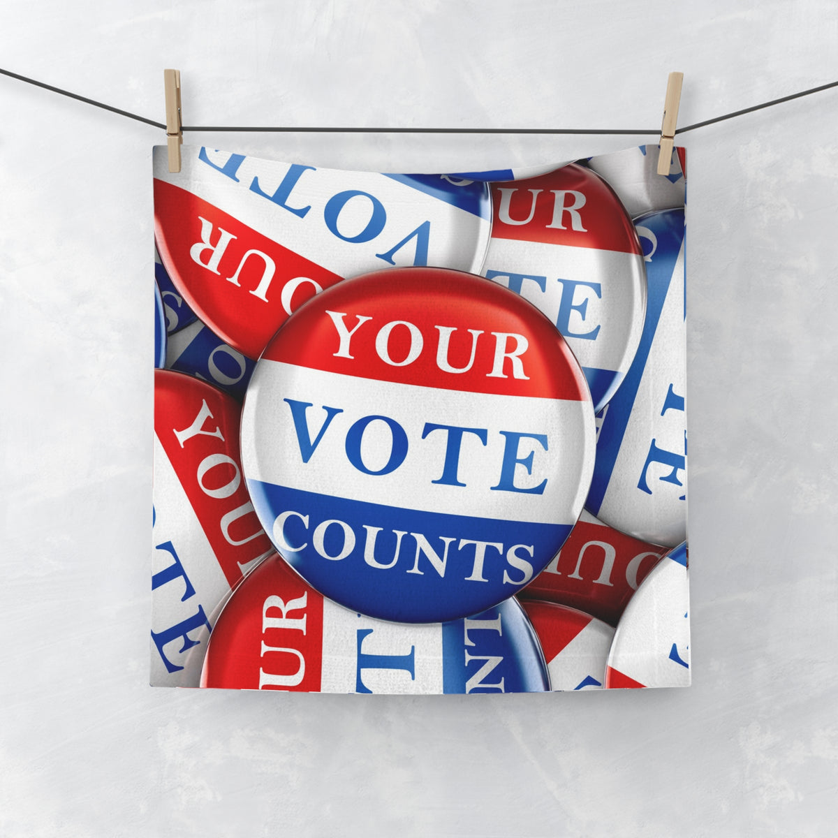 Vote Face Towel