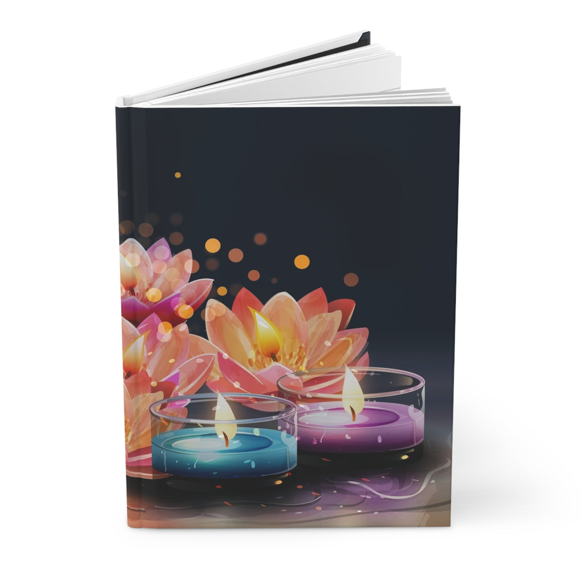 Candlelit Thoughts Hardcover Journal