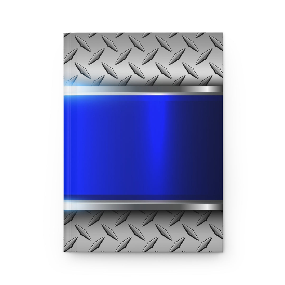 Blue Steel Hardcover Journal