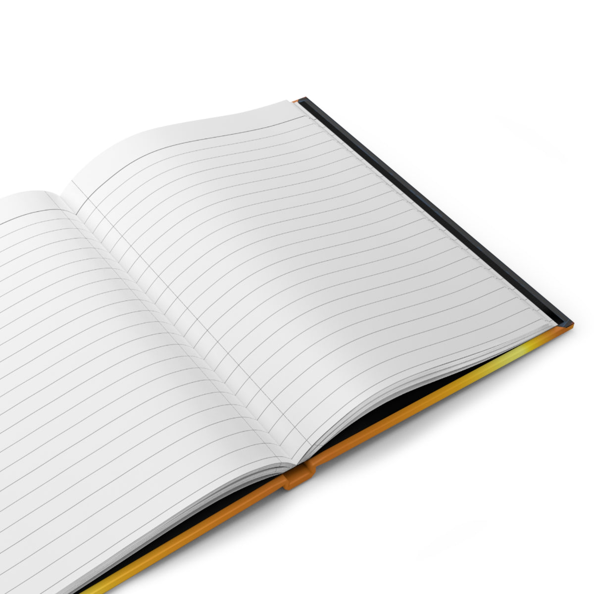 Blue and Gold Hardcover Journal