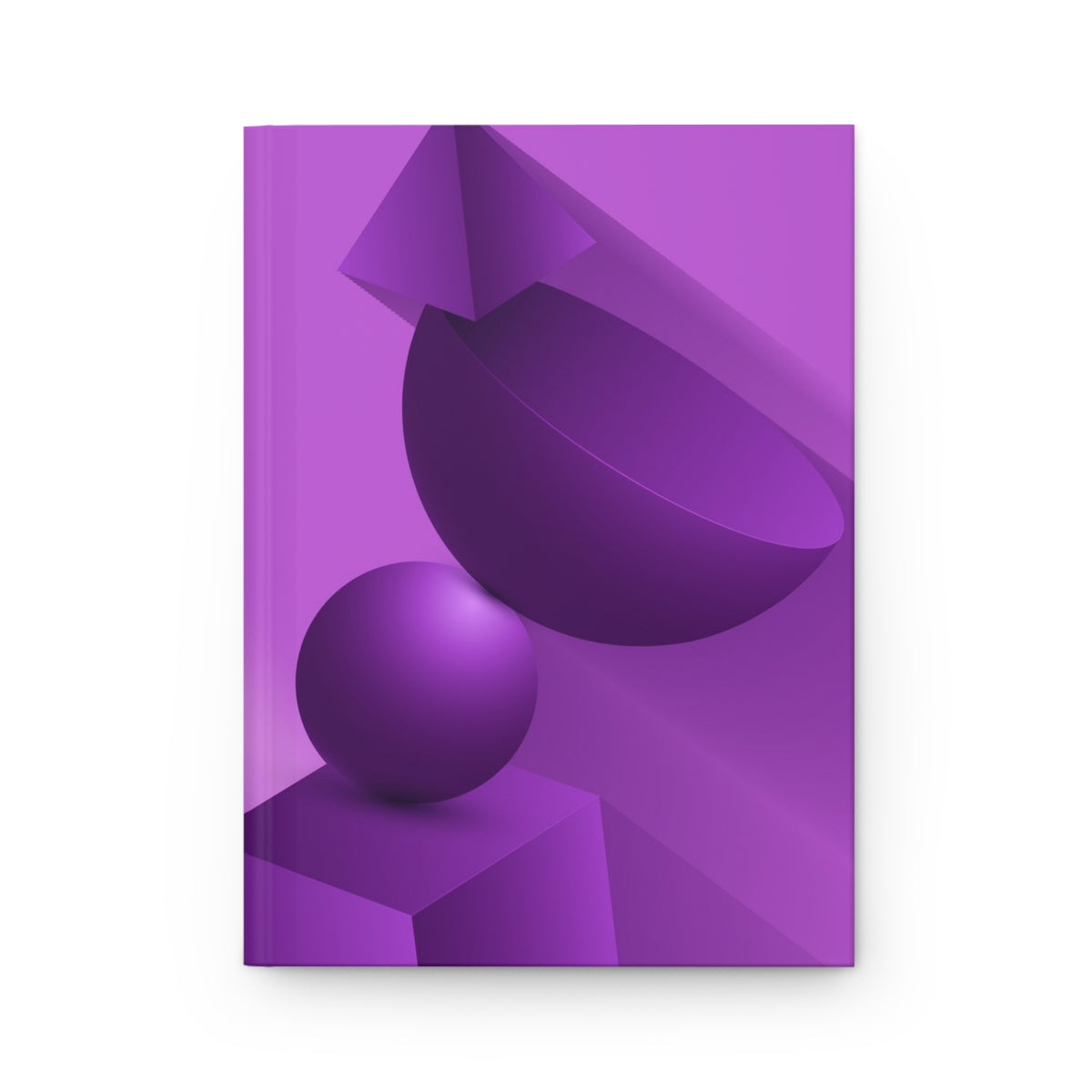 Purple Hardcover Journal Matte