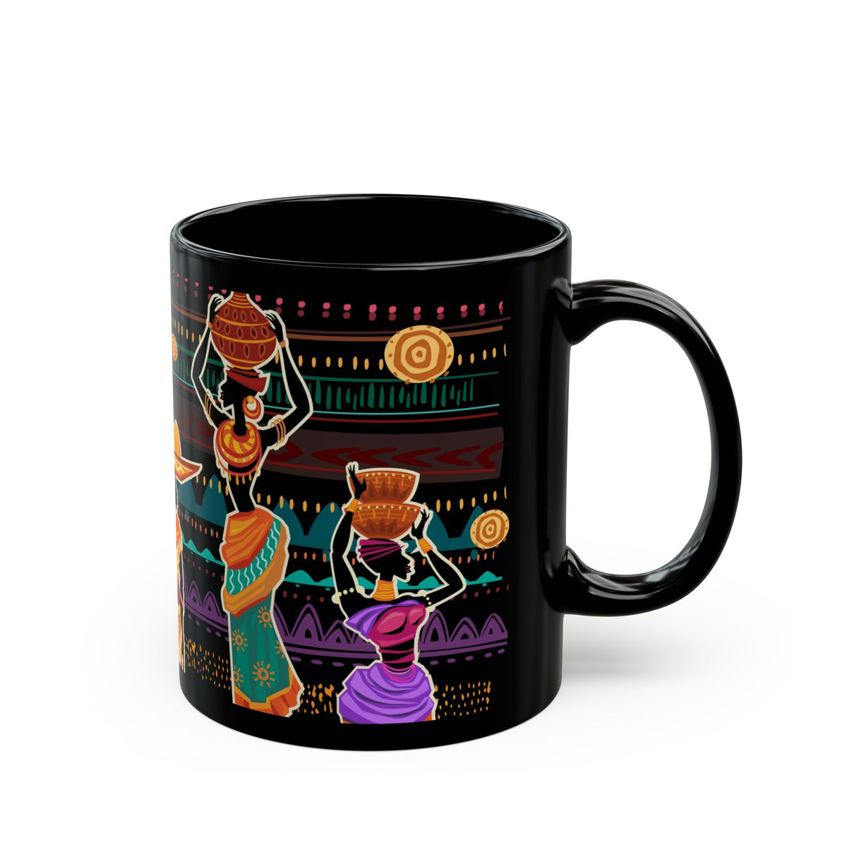 African Grace Black Mug (11oz, 15oz)