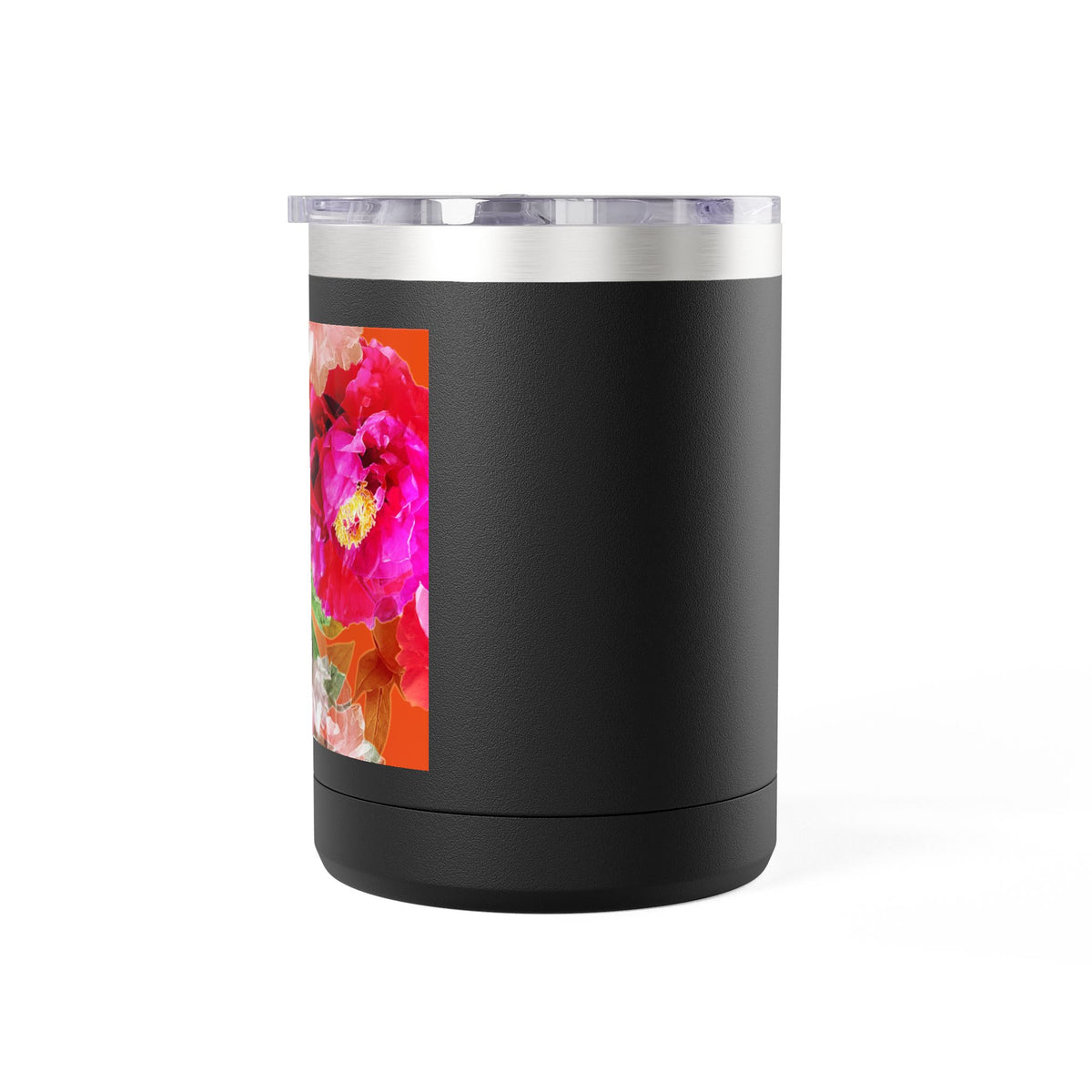 Floral Peony 15oz Insulated Coffee Tumbler
