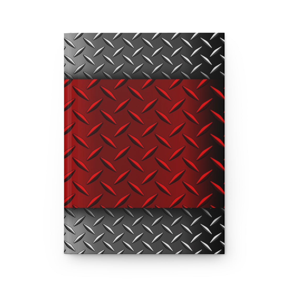 Red Steel Hardcover Journal