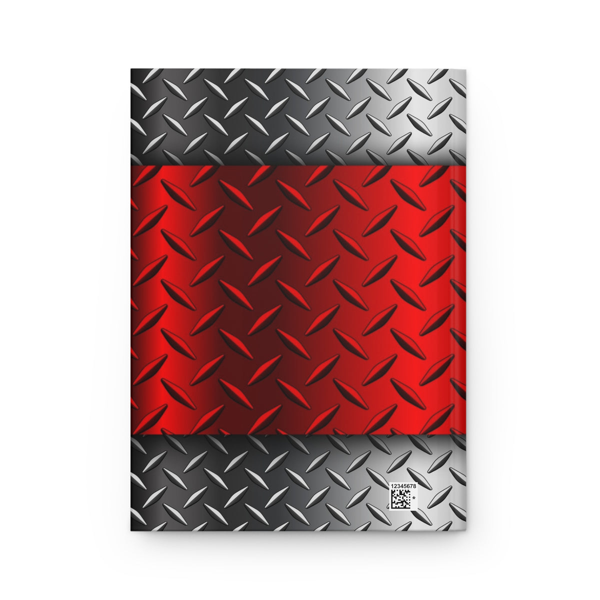 Red Steel Hardcover Journal
