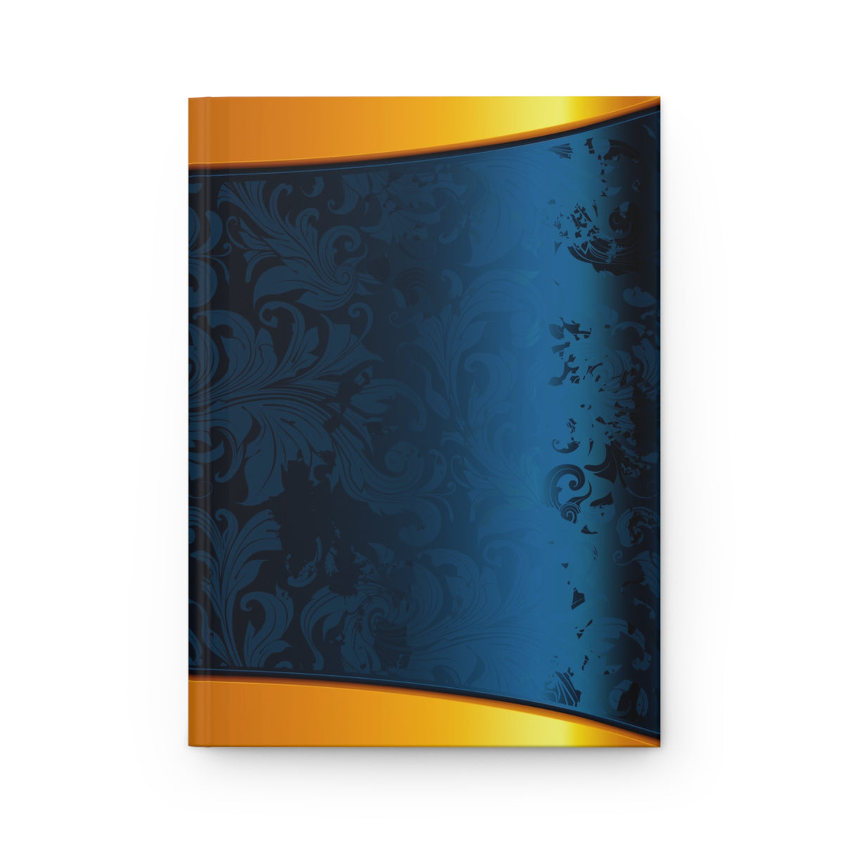 Blue and Gold Hardcover Journal