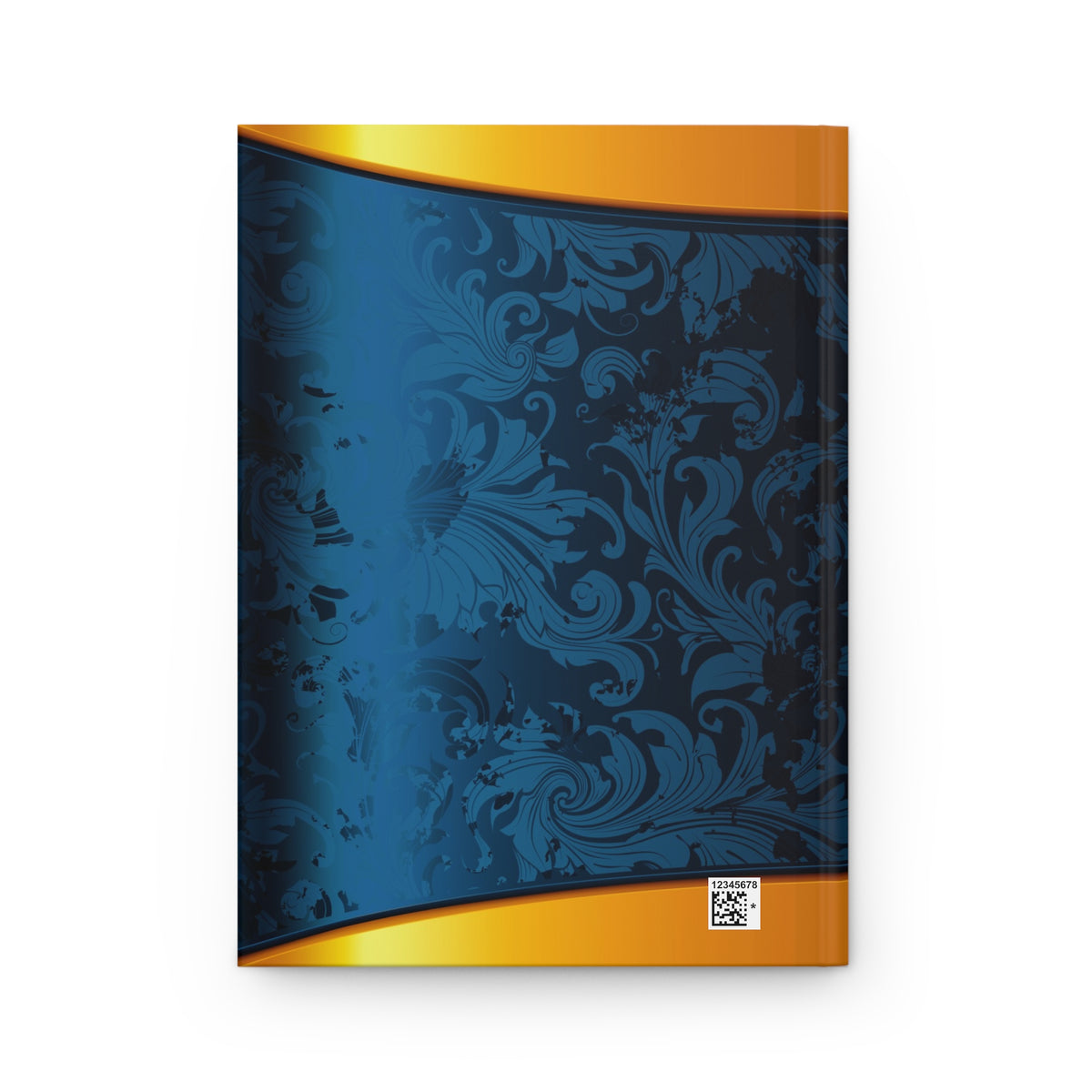 Blue and Gold Hardcover Journal