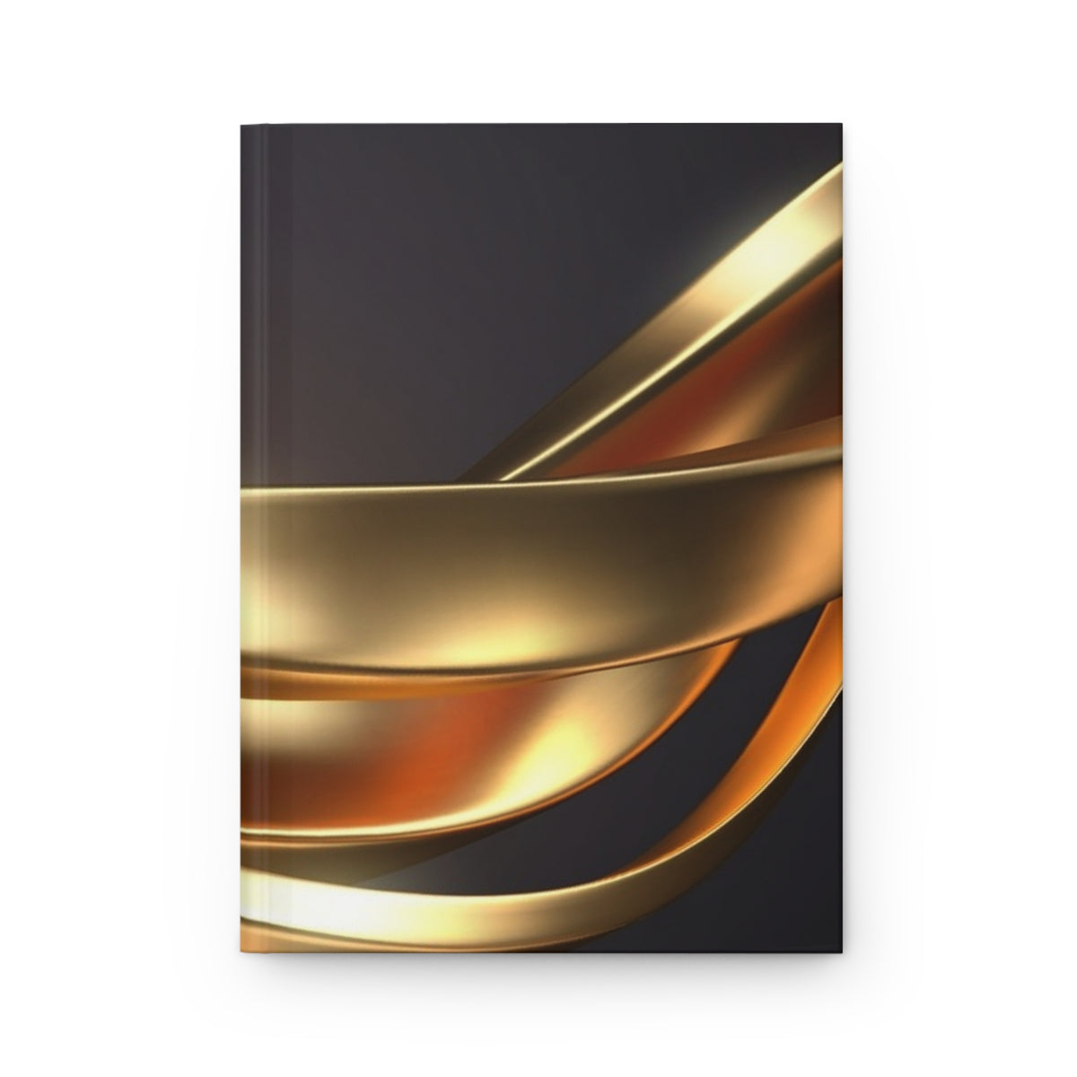 Gold Swirl Hardcover Journal