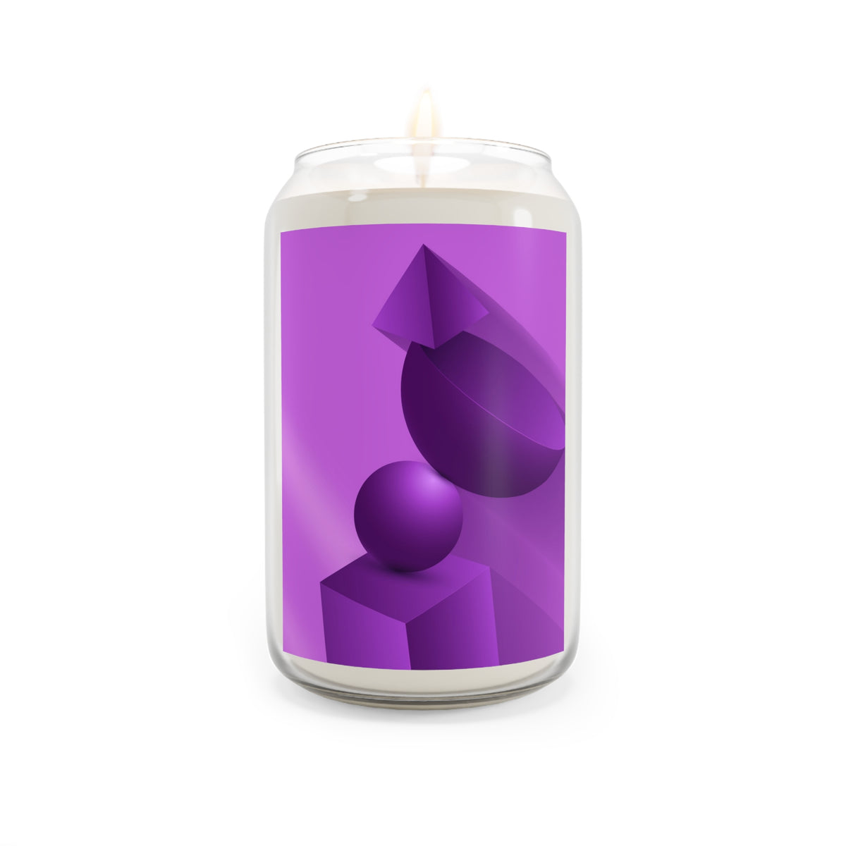 Purple Scented Candle, 13.75oz