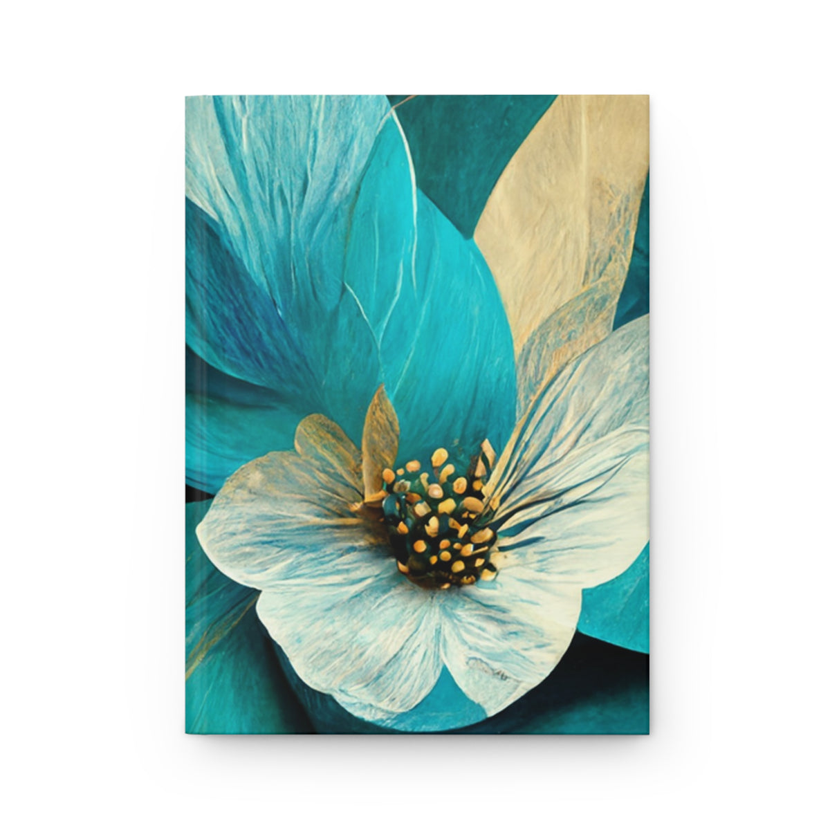 Aqua Elegance Hardcover Journal