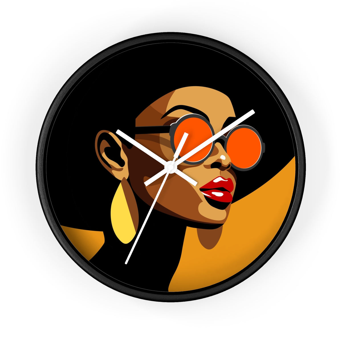 Shades of Strength Wall Clock