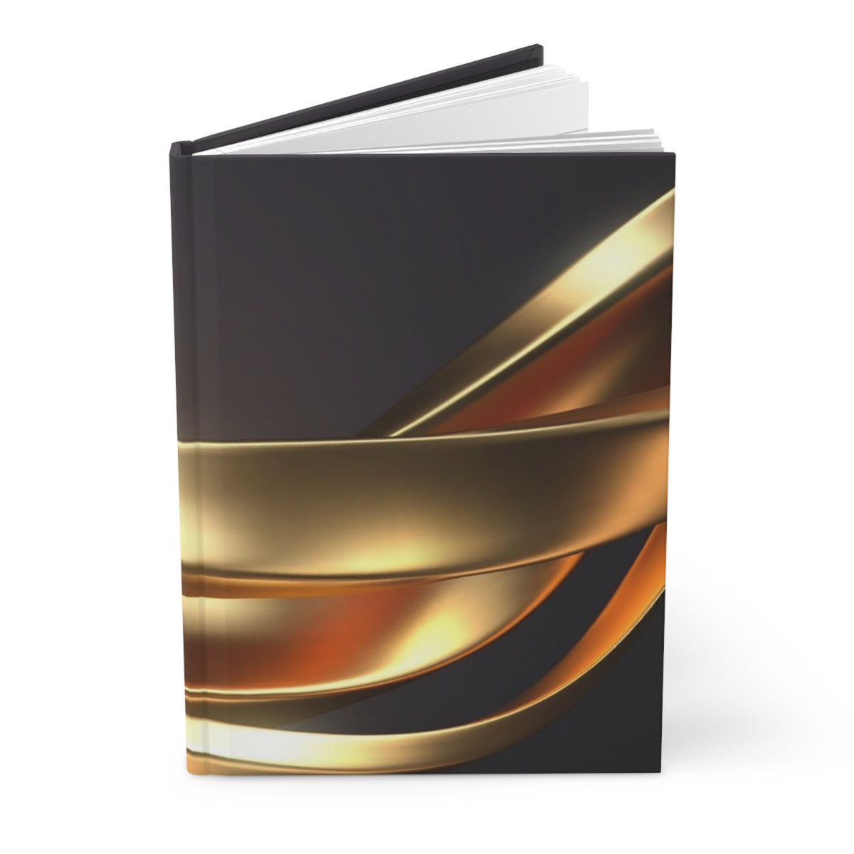 Gold Swirl Hardcover Journal