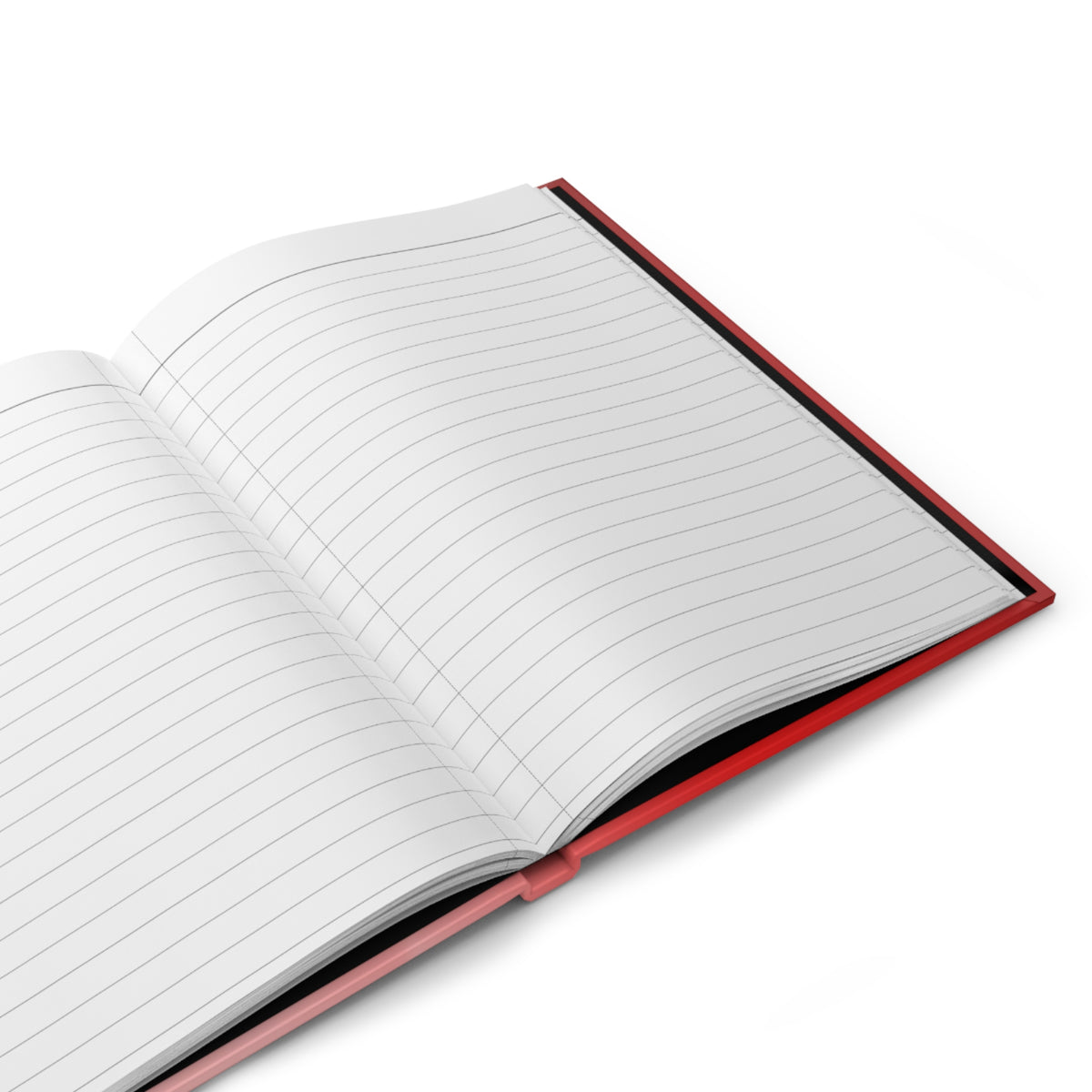 Golden Ribbon Hardcover Journal