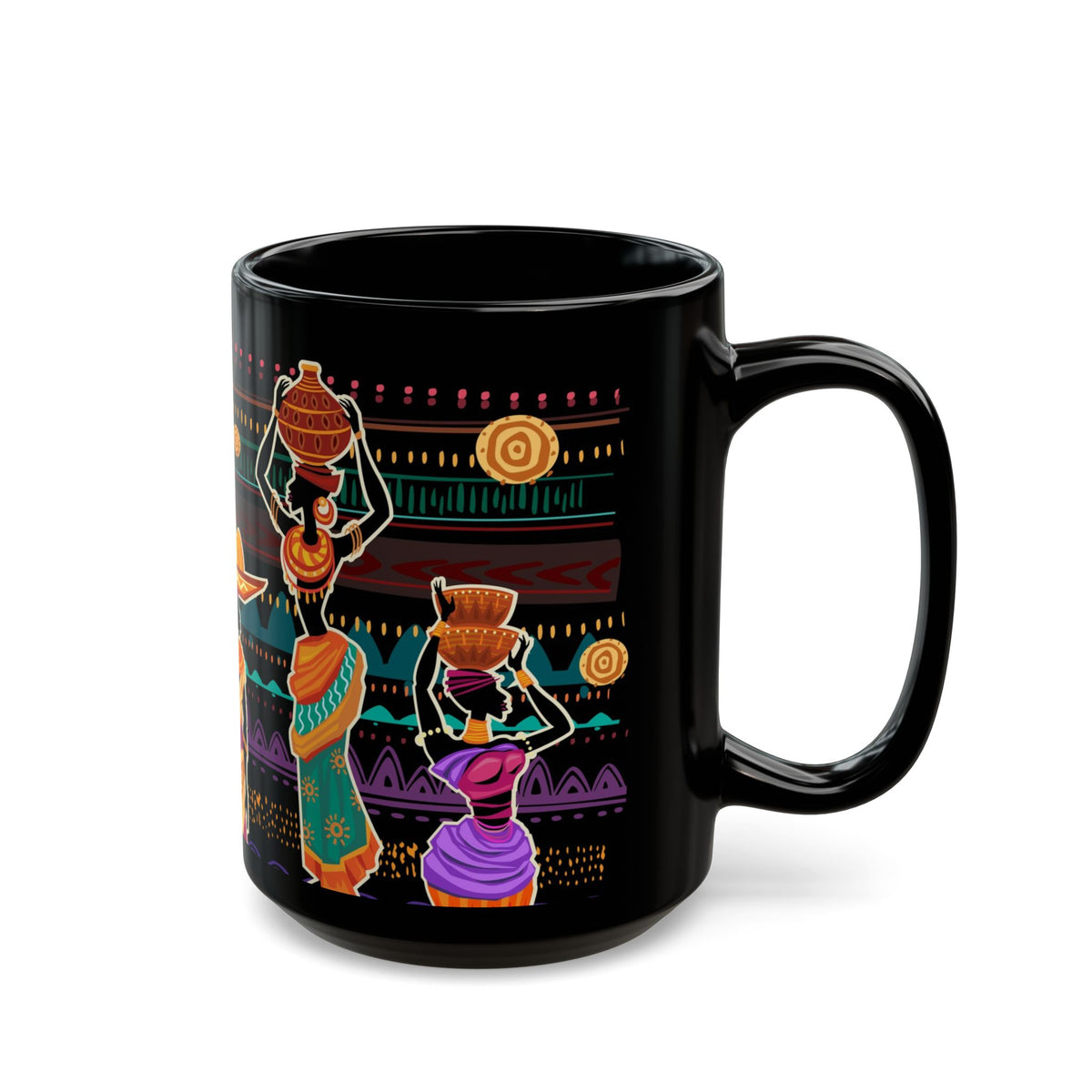 African Grace Black Mug (11oz, 15oz)