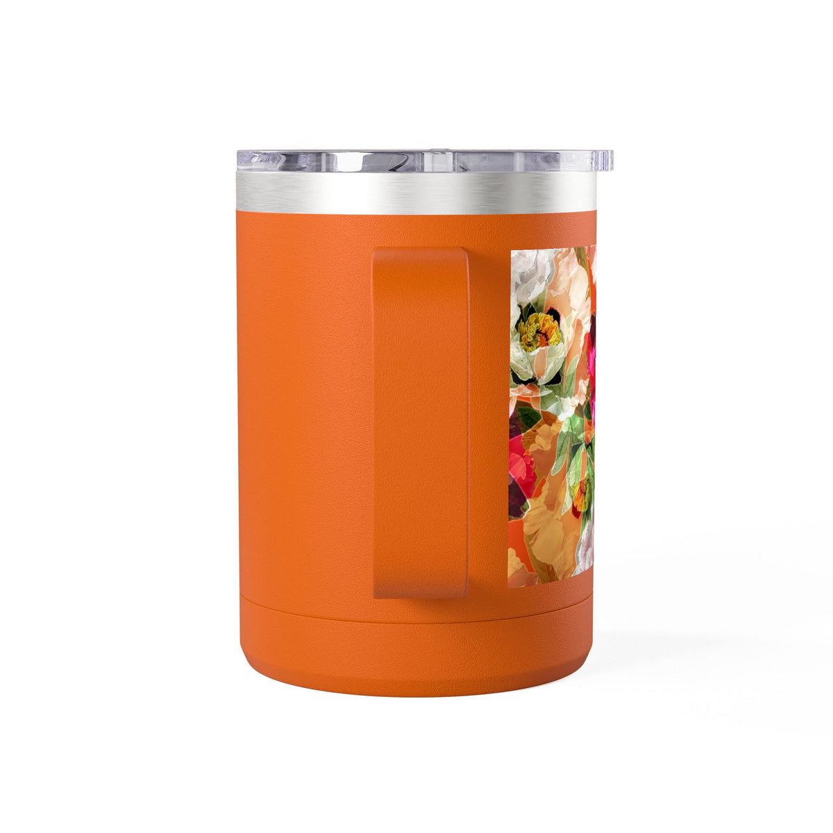 Floral Peony 15oz Insulated Coffee Tumbler