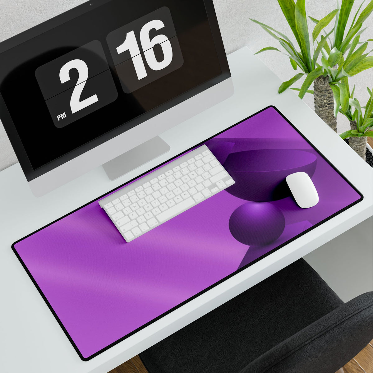 Purple Desk Mats