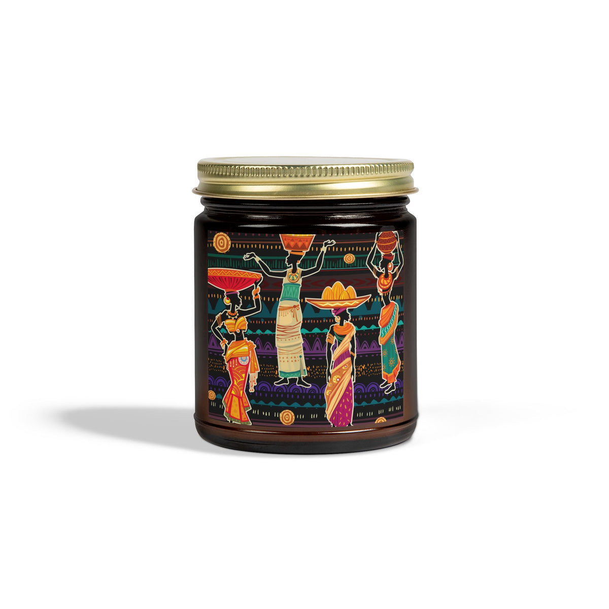 African Grace Scented Coconut Apricot Candles (4oz, 9oz)