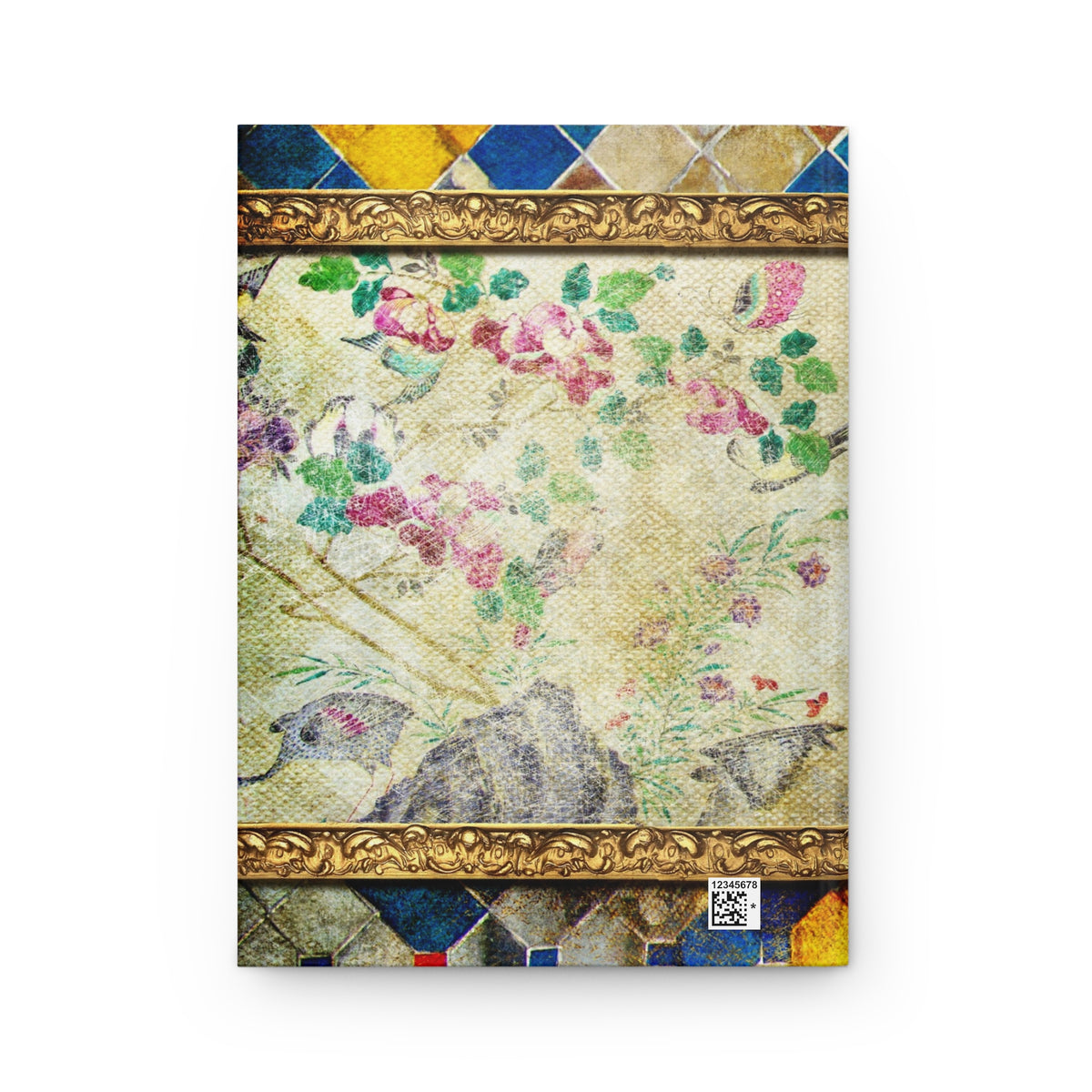 Antique Floral Hardcover Journal