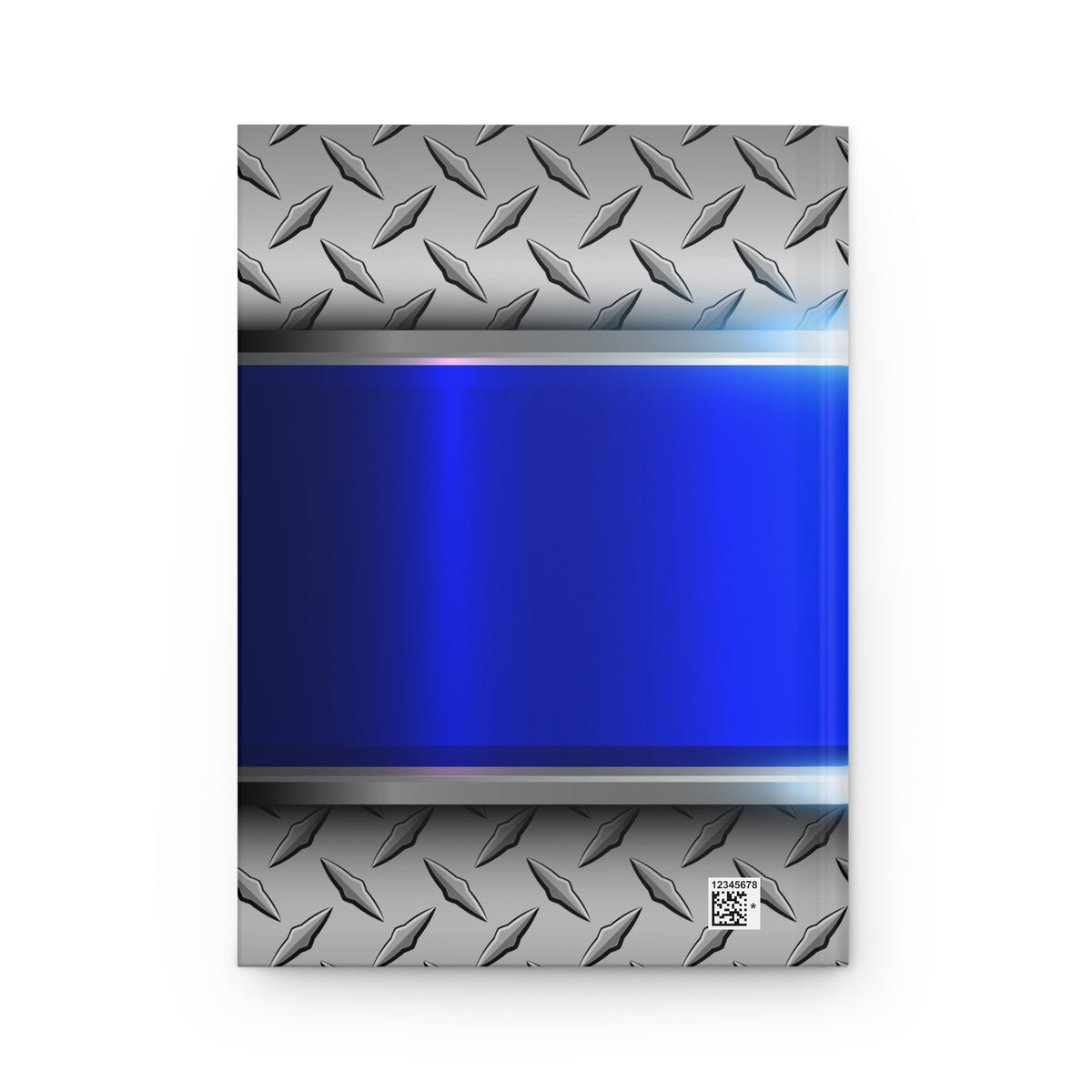 Blue Steel Hardcover Journal
