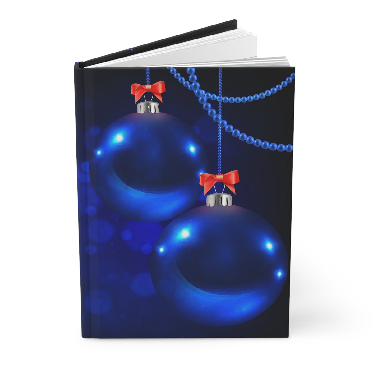 Ornamental Blues Hardcover Journal