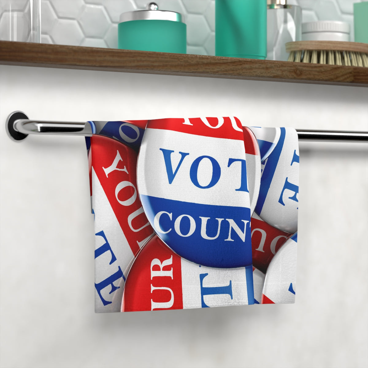 Vote Face Towel