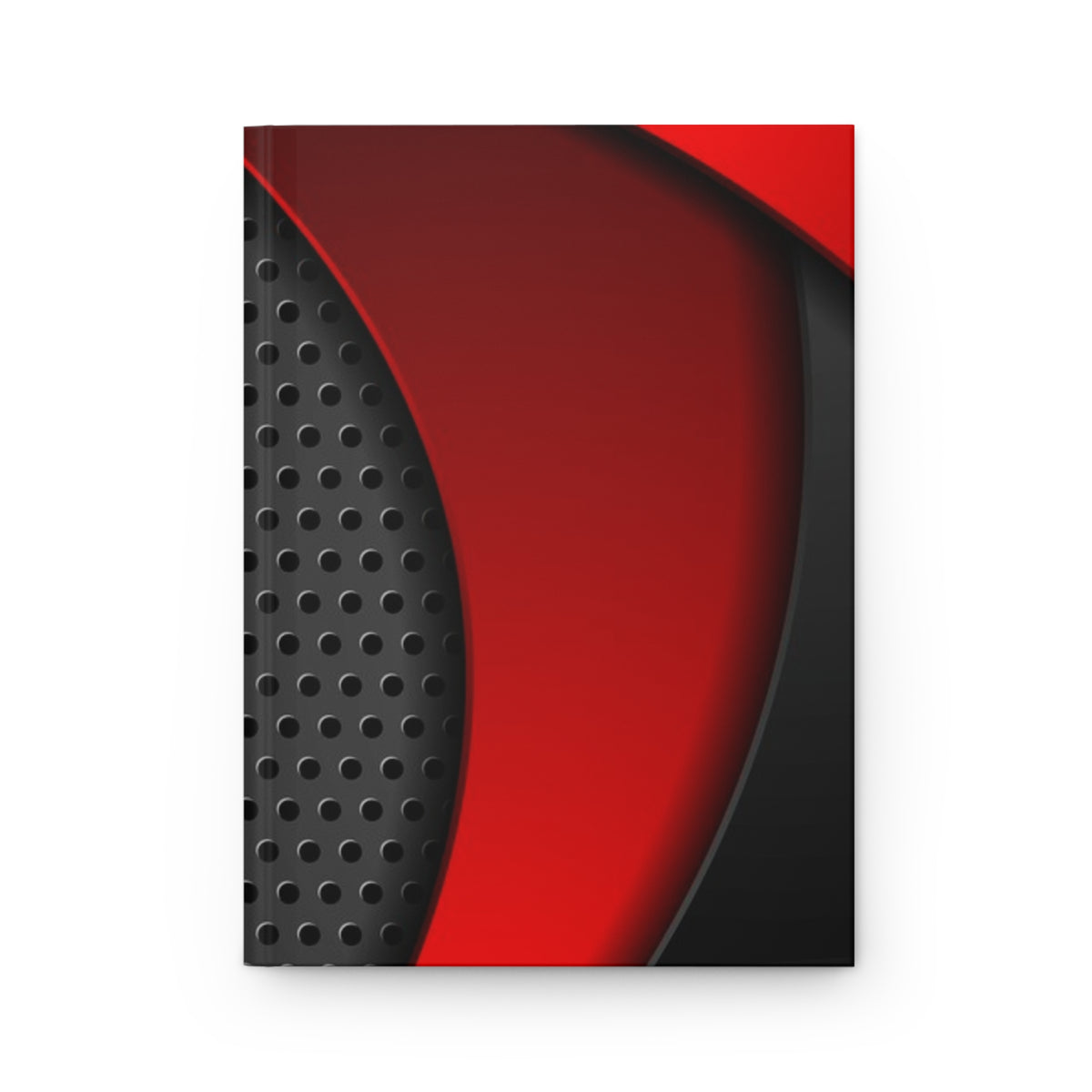 Crimson Lines Hardcover Journal