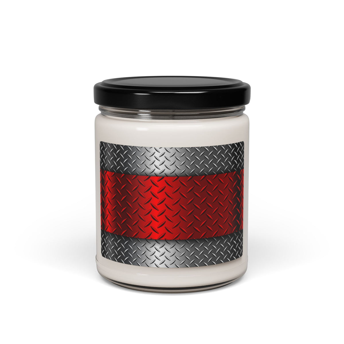 Red Steel Scented Soy Candle, 9oz