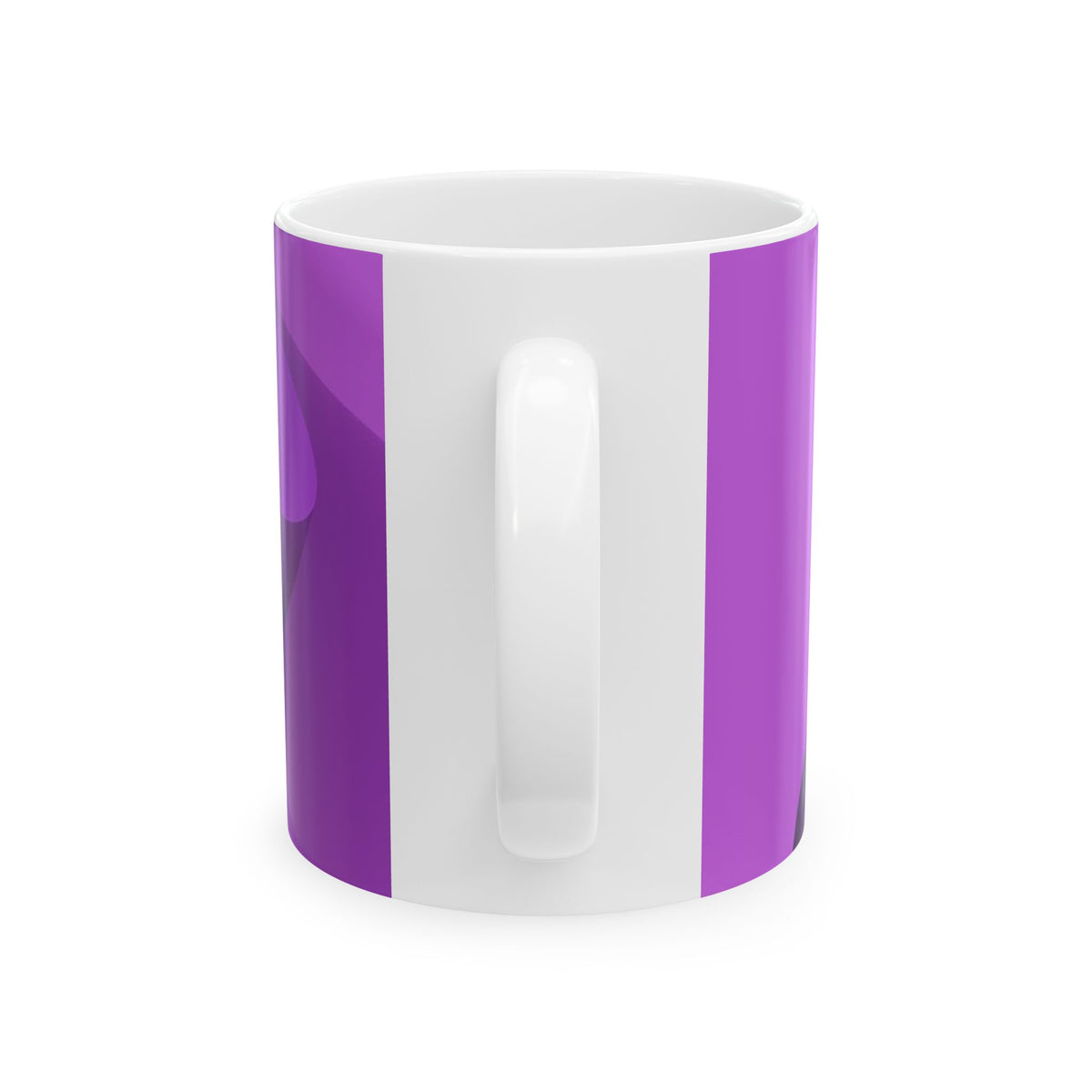 Purple Ceramic Mug, (11oz, 15oz)
