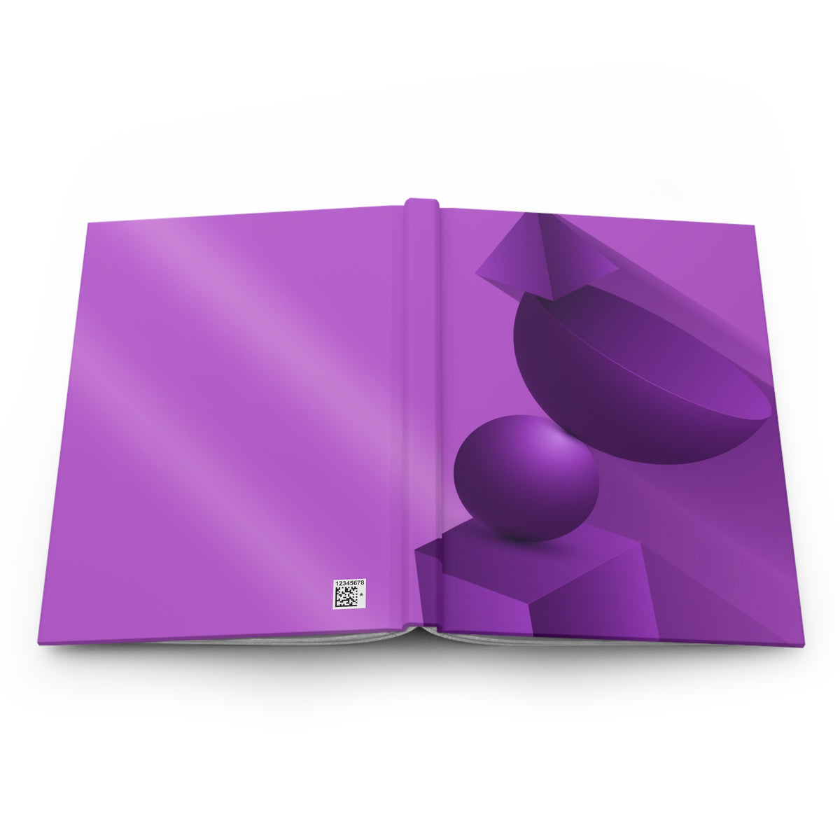 Purple Hardcover Journal Matte