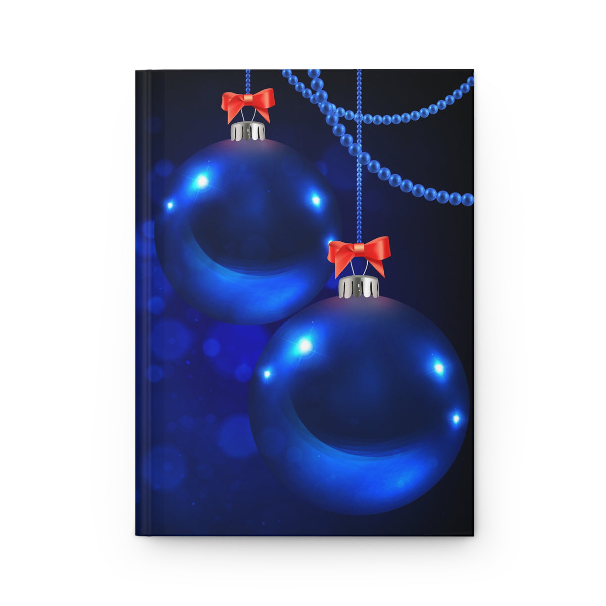 Ornamental Blues Hardcover Journal