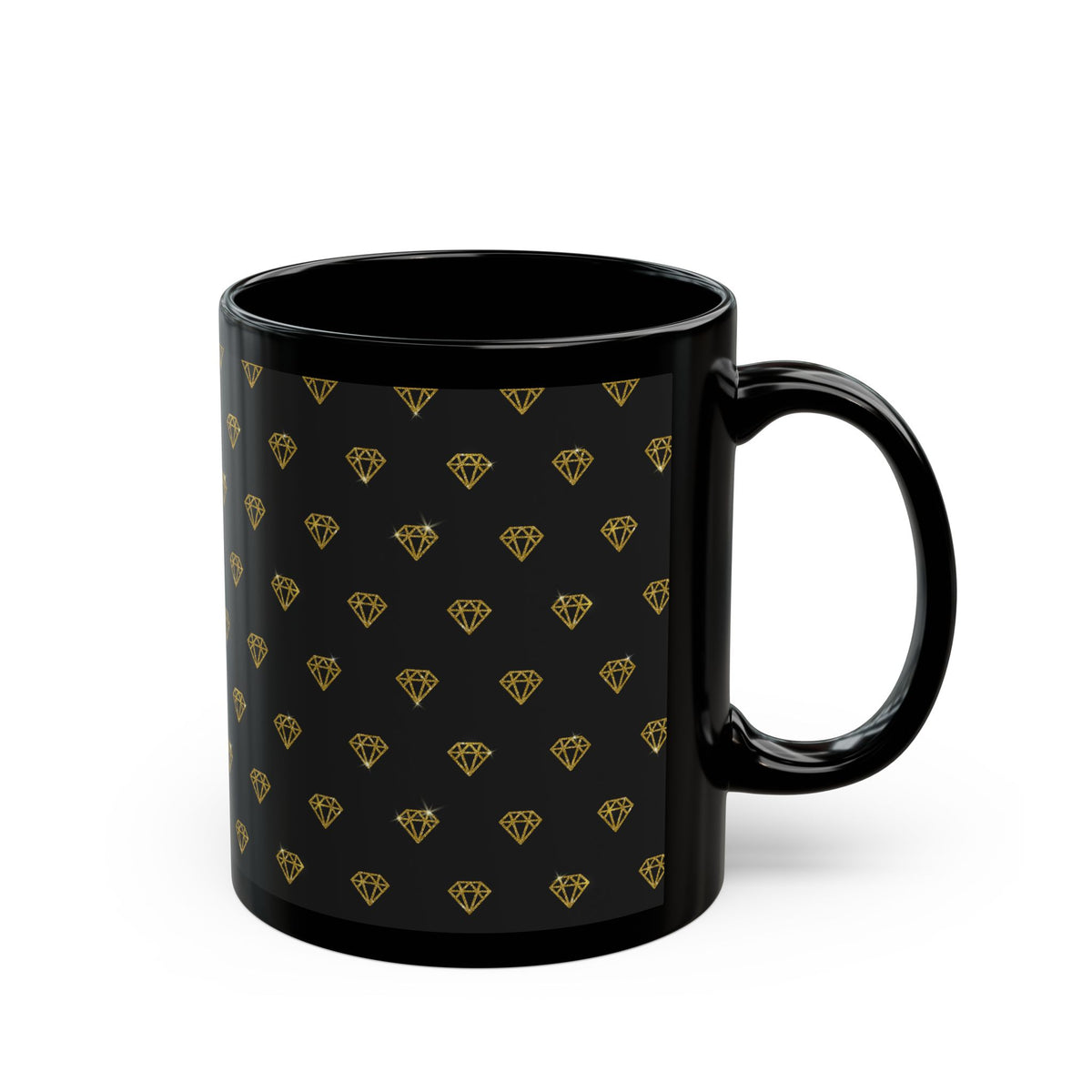 Black Diamond Black Mug (11oz, 15oz)