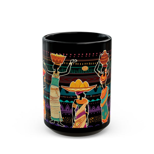 African Grace Black Mug (11oz, 15oz)