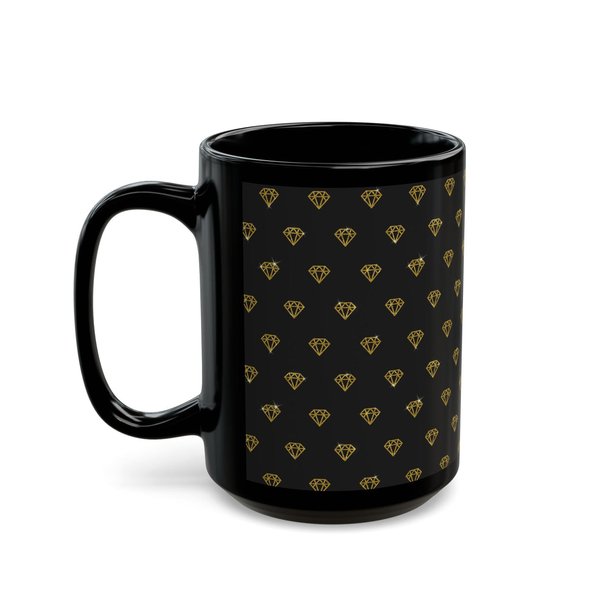 Black Diamond Black Mug (11oz, 15oz)