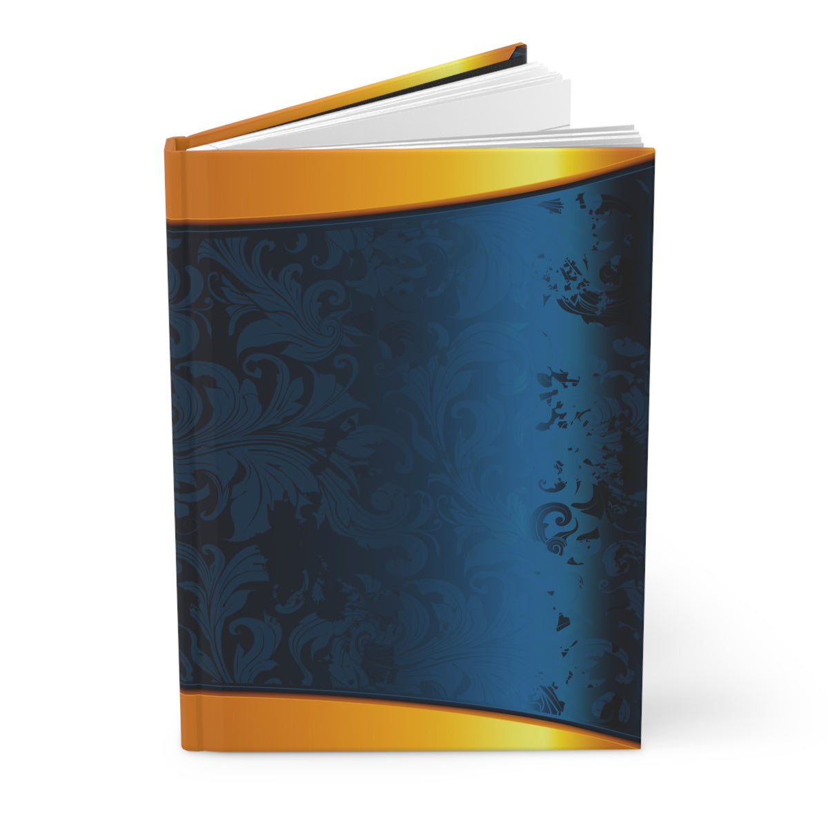 Blue and Gold Hardcover Journal