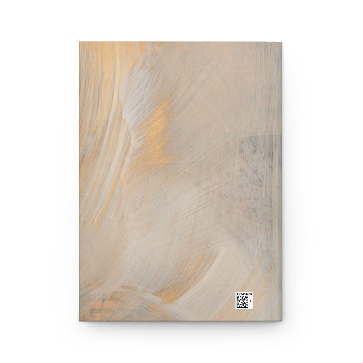 Gold Brush Hardcover Journal