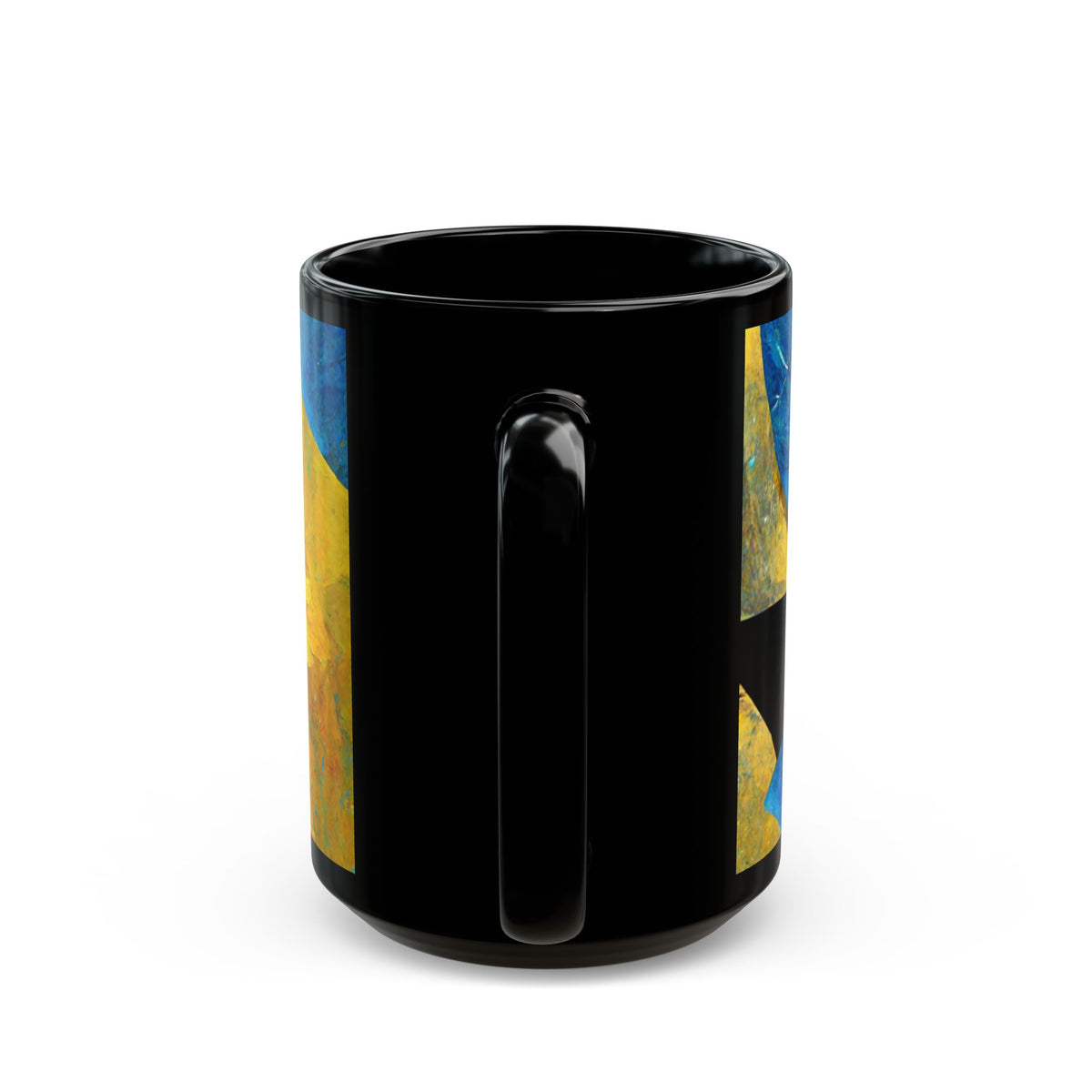 Morning Glory Black Mug (11oz, 15oz)