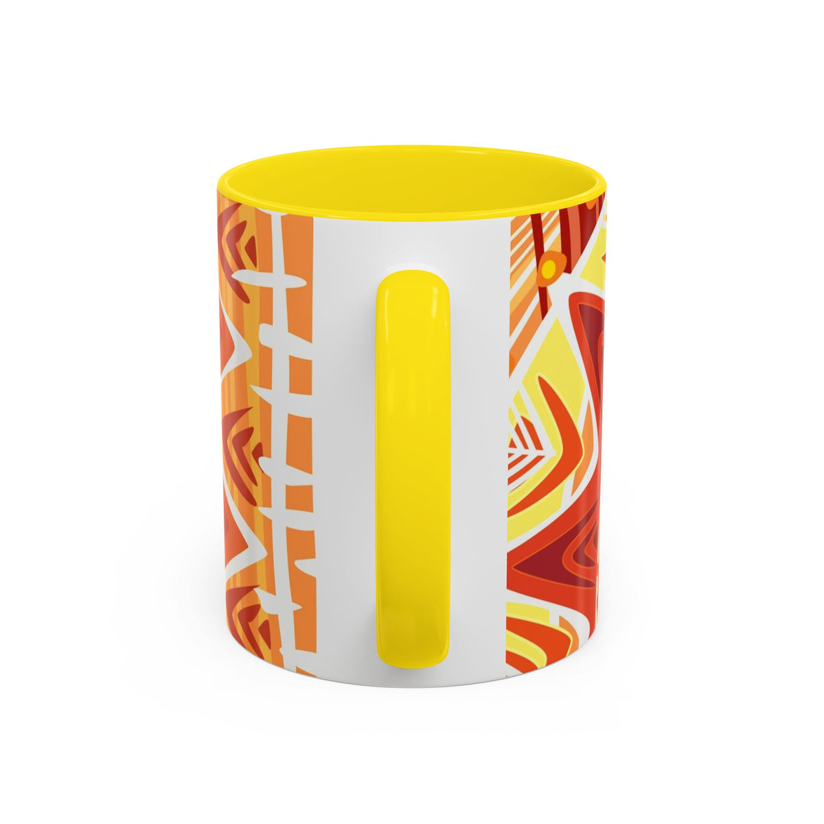 African Sun Goddess- Accent Coffee Mug — Colorful Tribal Art 11/15oz