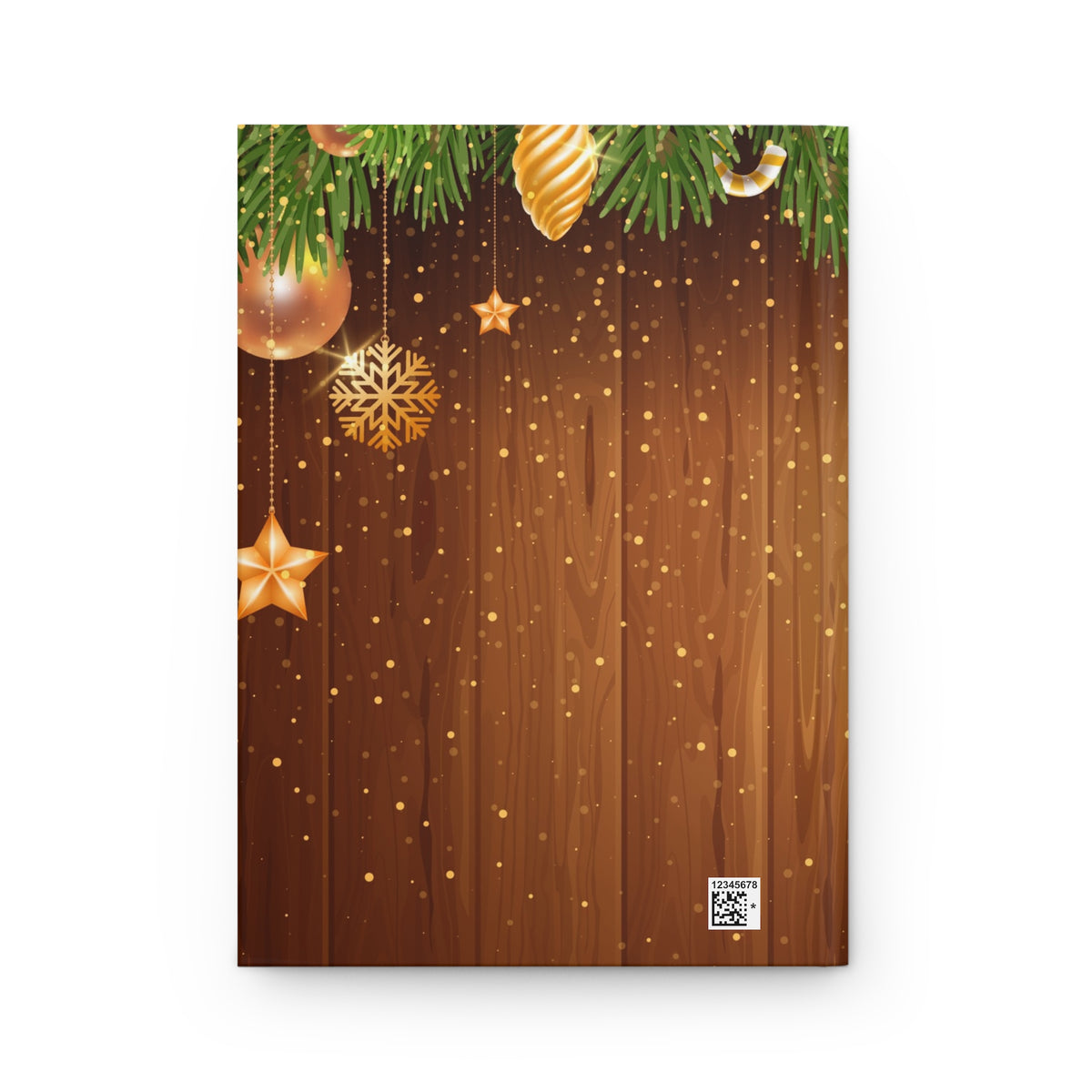 Candle Holiday Glow Hardcover Journal