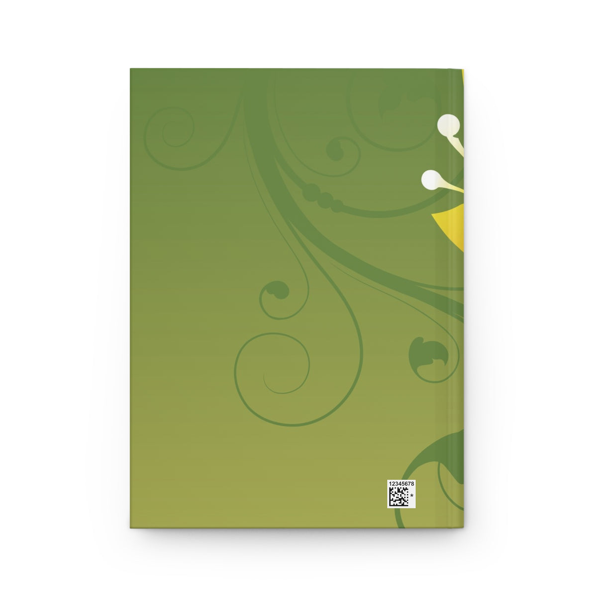 Floral Abstract Hardcover Journal
